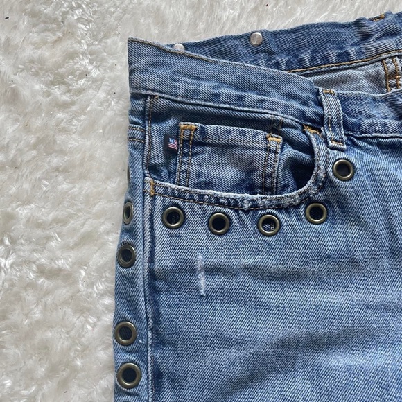 Vintage Y2K Grommet Detail Ralph Lauren Jeans - PLS COMMENT BEFORE BUYING - Picture 3 of 4